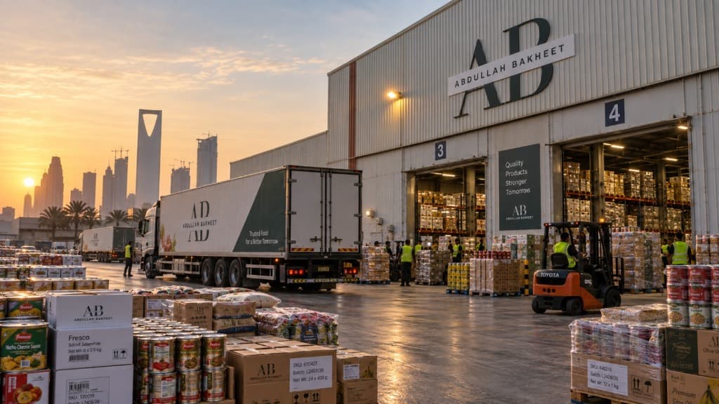 Abdullah Bakheet food supply and logistics distribution center